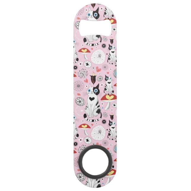 pattern of cats and flowers (Front)