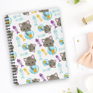 Pattern Of Cats, Cute Cats, Kittens, Fish Planner