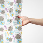 Pattern Of Cats, Cute Cats, Kittens, Fish Scarf<br><div class="desc">Cute,  fun and adorable pattern with cats,  fishbowls and fishes. Modern and trendy gift,  perfect for the cat lover in your life.</div>