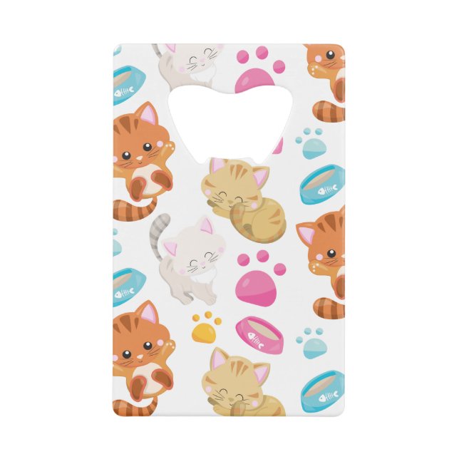 Pattern Of Cats, Cute Cats, Kitty, Kittens, Paws (Front)