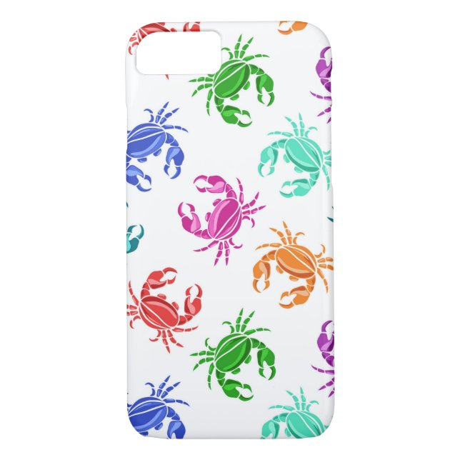 Pattern Of Crabs Case-Mate iPhone Case (Back)