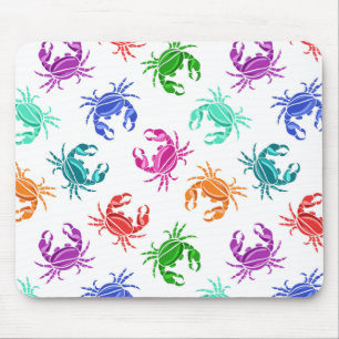 Pattern Of Crabs Mouse Mat