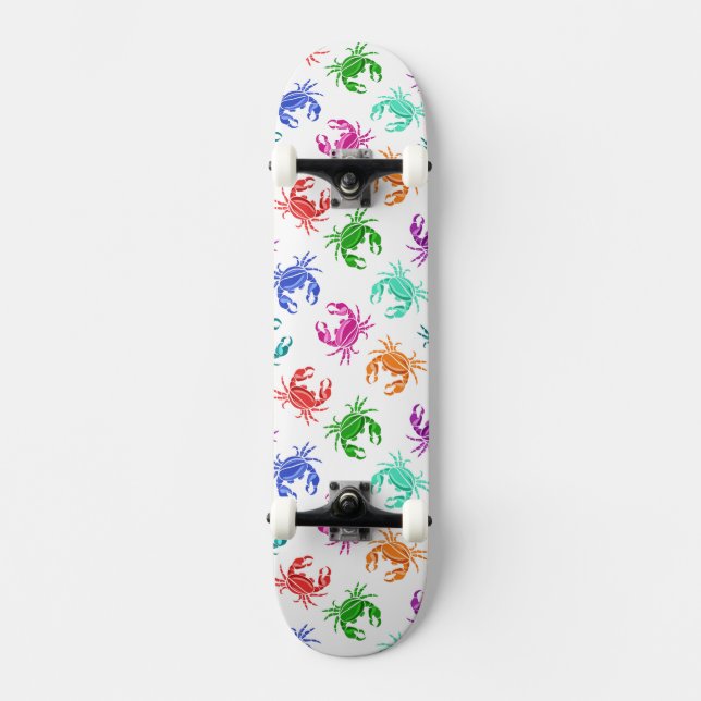Pattern Of Crabs Skateboard (Front)