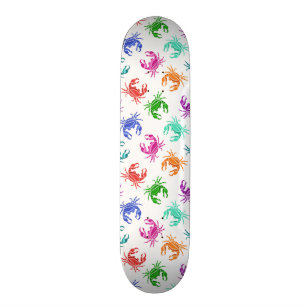 Pattern Of Crabs Skateboard