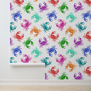 Pattern Of Crabs Wallpaper