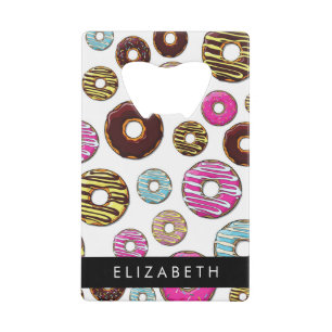 Pattern Of Doughnuts, Colourful Doughnuts, Your Na