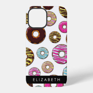 Pattern Of Doughnuts, Colourful Doughnuts, Your Na iPhone 12 Pro Case