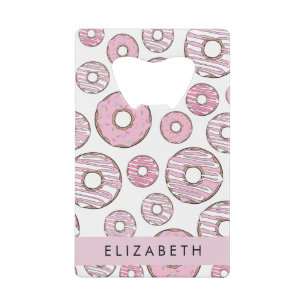 Pattern Of Doughnuts, Pink Doughnuts, Icing, Your