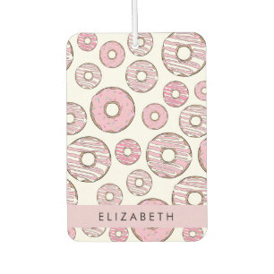 Pattern Of Doughnuts, Pink Doughnuts, Icing, Your  Car Air Freshener