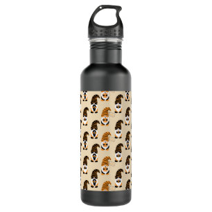 Pattern Of Gnomes, Halloween Gnomes Trick Or Treat 710 Ml Water Bottle
