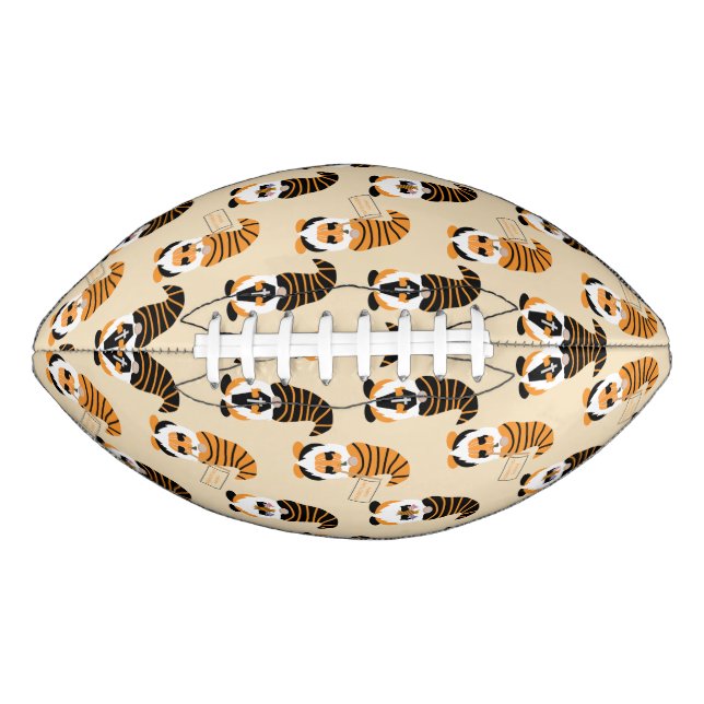 Pattern Of Gnomes, Halloween Gnomes Trick Or Treat American Football (Front)