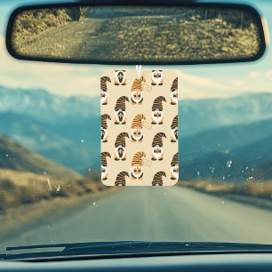 Pattern Of Gnomes, Halloween Gnomes Trick Or Treat Car Air Freshener