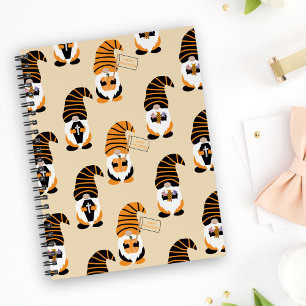 Pattern Of Gnomes, Halloween Gnomes Trick Or Treat Notebook