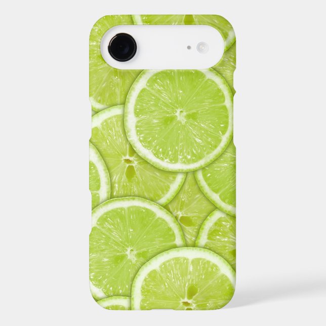 Pattern Of Green Lime Slices Case-Mate iPhone Case (Back)