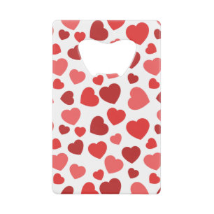 Pattern Of Hearts, Red Hearts, Hearts Pattern