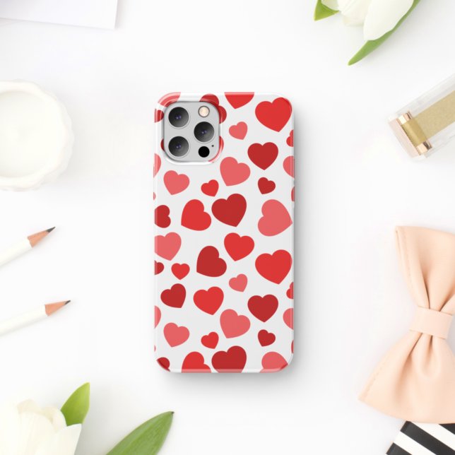 Pattern Of Hearts, Red Hearts, Hearts Pattern (Creator Uploaded)
