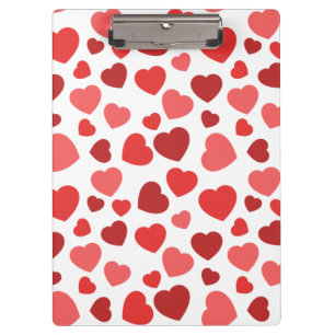 Pattern Of Hearts, Red Hearts, Hearts Pattern Clipboard