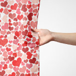 Pattern Of Hearts, Red Hearts, Love Scarf<br><div class="desc">Cute,  fun and adorable pattern with red hearts. Modern and trendy gift,  perfect for Valentine's Day.</div>