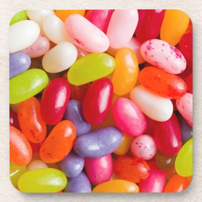 Pattern of jelly beans coaster (Front)