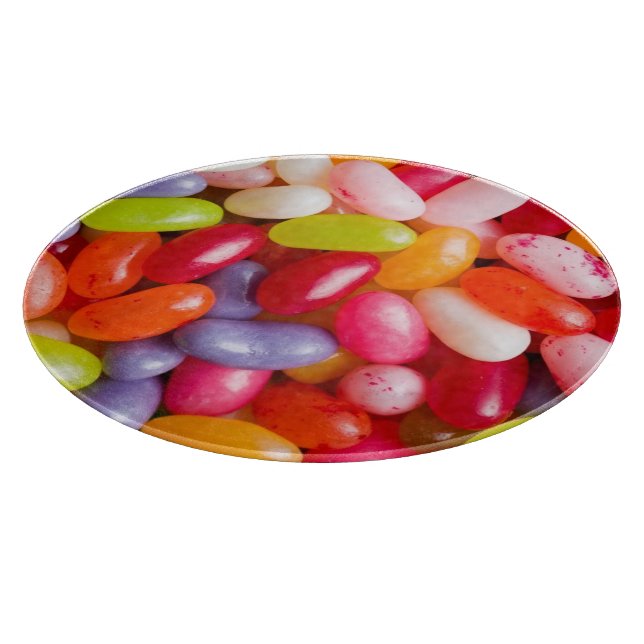 Pattern of jelly beans cutting board (Corner)