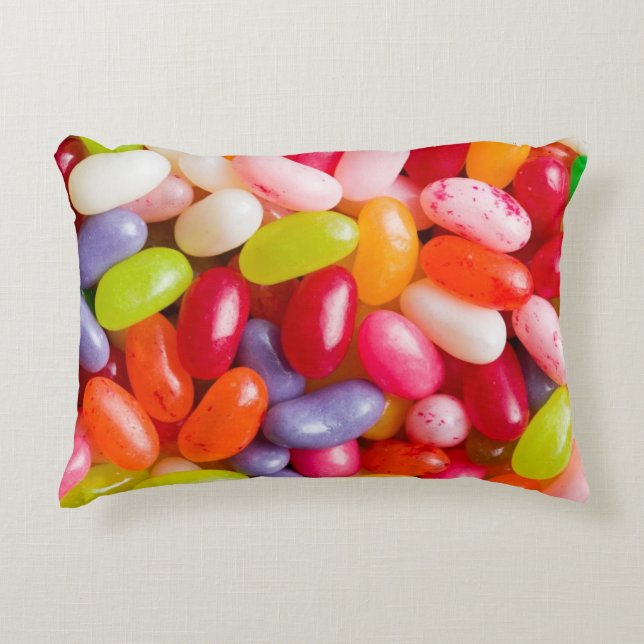 Pattern of jelly beans decorative cushion (Front)