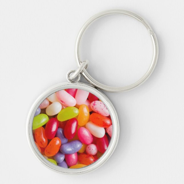 Pattern of jelly beans key ring (Front)