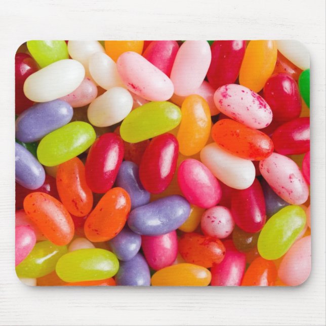 Pattern of jelly beans mouse mat (Front)