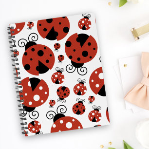 Pattern Of Ladybugs, Cute Ladybugs, Red Ladybugs Planner
