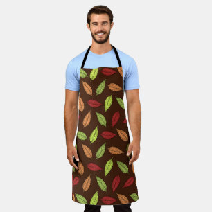 Pattern Of Leaves, Colourful Leaves, Autumn Leaves Apron