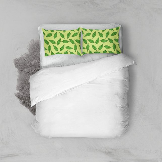 Pattern Of Leaves, Leaf Pattern, Spring Leaves Pillowcase (Creator Uploaded)