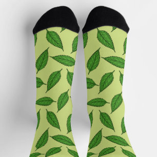 Pattern Of Leaves, Leaf Pattern, Spring Leaves Socks