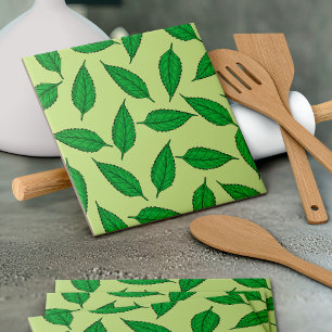 Pattern Of Leaves, Leaf Pattern, Spring Leaves Tile