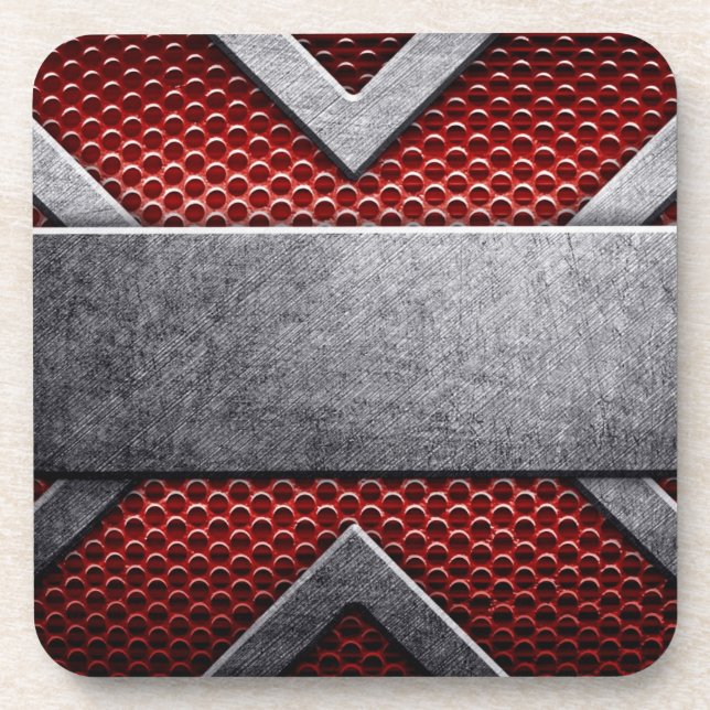 Pattern of metal plate coaster (Front)