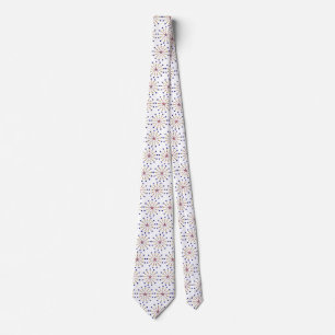 Pattern of Patriotic Stars Tie
