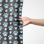 Pattern Of Paws, Blue Paws, Dog Paws, Animal Paws Scarf<br><div class="desc">Cute,  fun and adorable pattern with blue and white paws. Modern and trendy gift,  perfect for the dog lover in your life.</div>