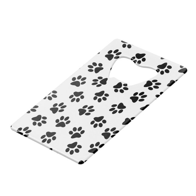Pattern Of Paws, Dog Paws, Black Paws (Front Angled)