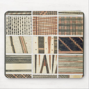 Pattern of Polynesian tapa from Cook's Mouse Mat