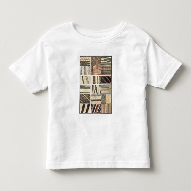 Pattern of Polynesian tapa from Cook's Toddler T-Shirt (Front)