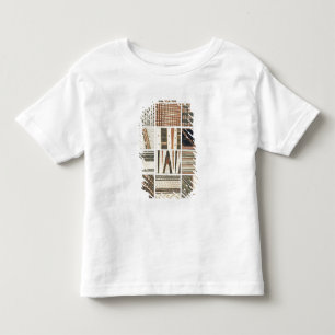 Pattern of Polynesian tapa from Cook's Toddler T-Shirt