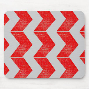 pattern of red arrows mouse mat