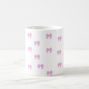 Pattern of ribbons coffee mug