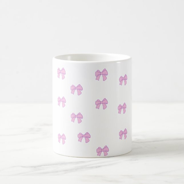 Pattern of ribbons coffee mug (Center)