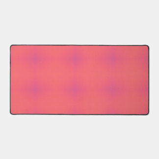Pattern of Soft Pink & Purple Desk Mat