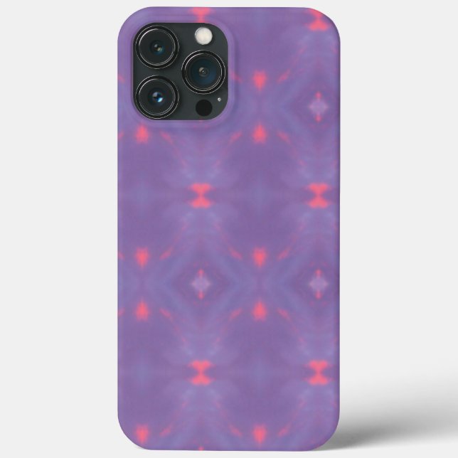 Pattern of Spring Purple and Soft Pink Case-Mate iPhone Case (Back)