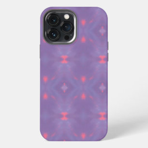 Pattern of Spring Purple and Soft Pink iPhone 13 Pro Max Case