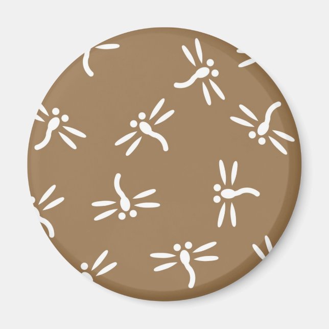 Pattern of the Dragonfly Magnet (Front)