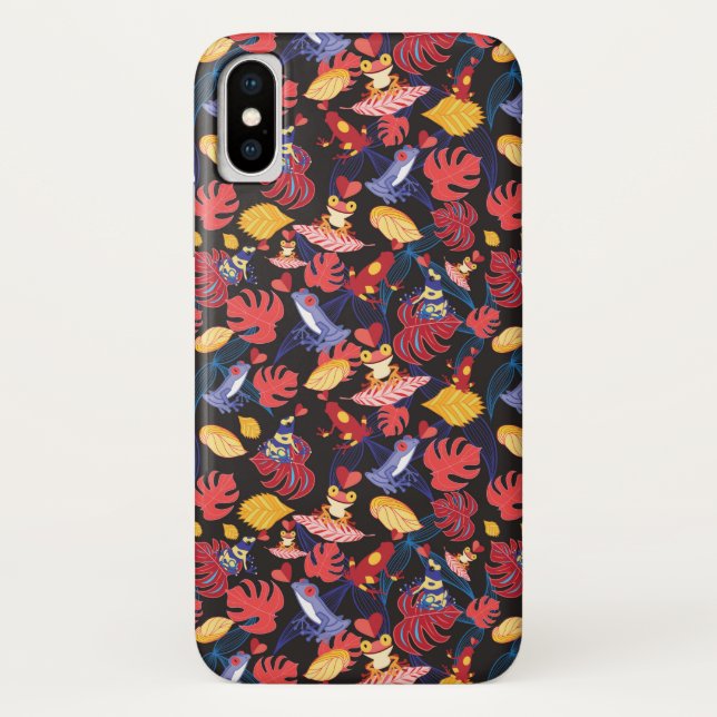 Pattern Of The Lovers Frogs Case-Mate iPhone Case (Back)