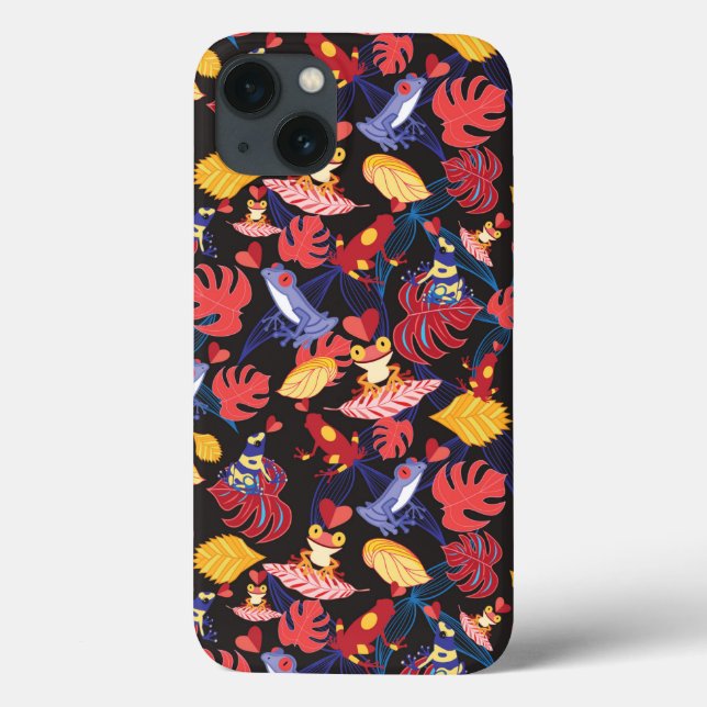 Pattern Of The Lovers Frogs Case-Mate iPhone Case (Back)