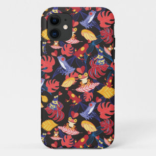 Pattern Of The Lovers Frogs iPhone 11 Case