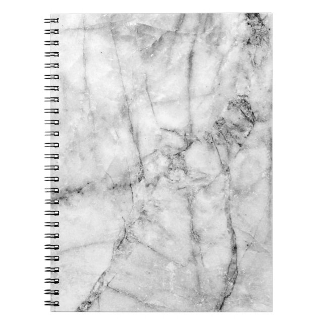 Pattern on the white marble floor texture and back notebook (Front)